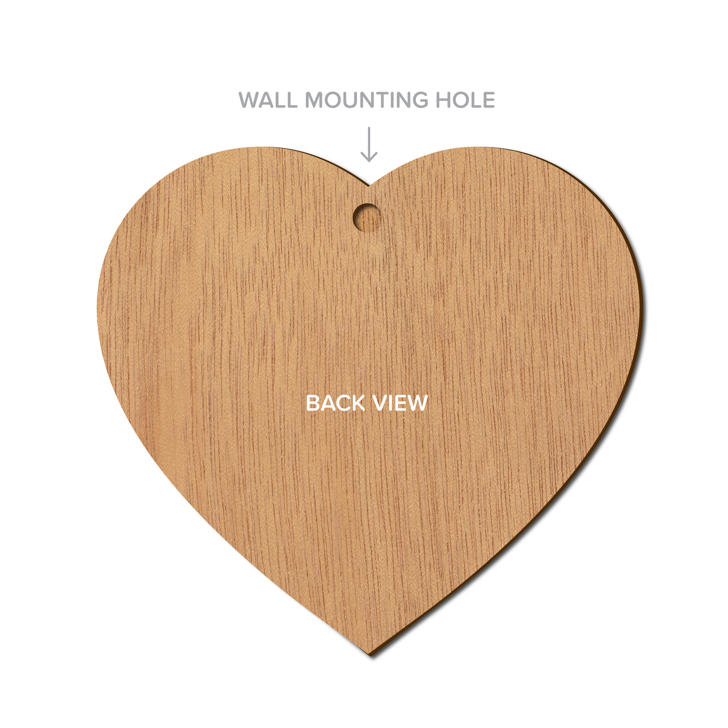 Heart & Hooves Pet Photo Frame (OAK)